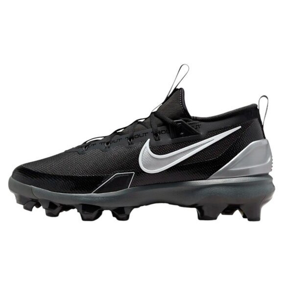 Nike Force Zoom Trout 9 Elite Men Size 10.5 Molded Baseball Cleats FZ0884-001 NW - Picture 1 of 13